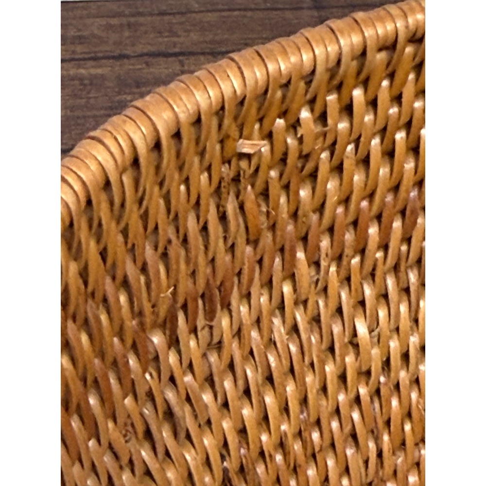 Handwoven Balinese Ata Grass Basket Purse - Vintage-Inspired - Picture 15 of 16